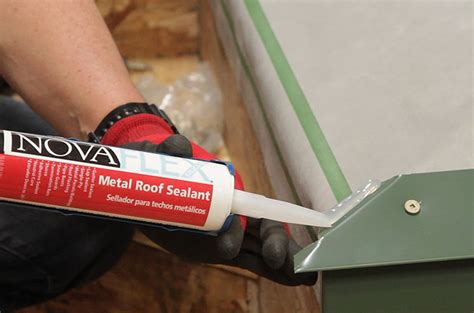 sheet metal seal|best exterior caulking for metal.